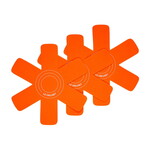 Le Creuset Set of 3 Felt Cookware Protectors - Flame, Set of 3 - 15.75" diameter | Le Creuset