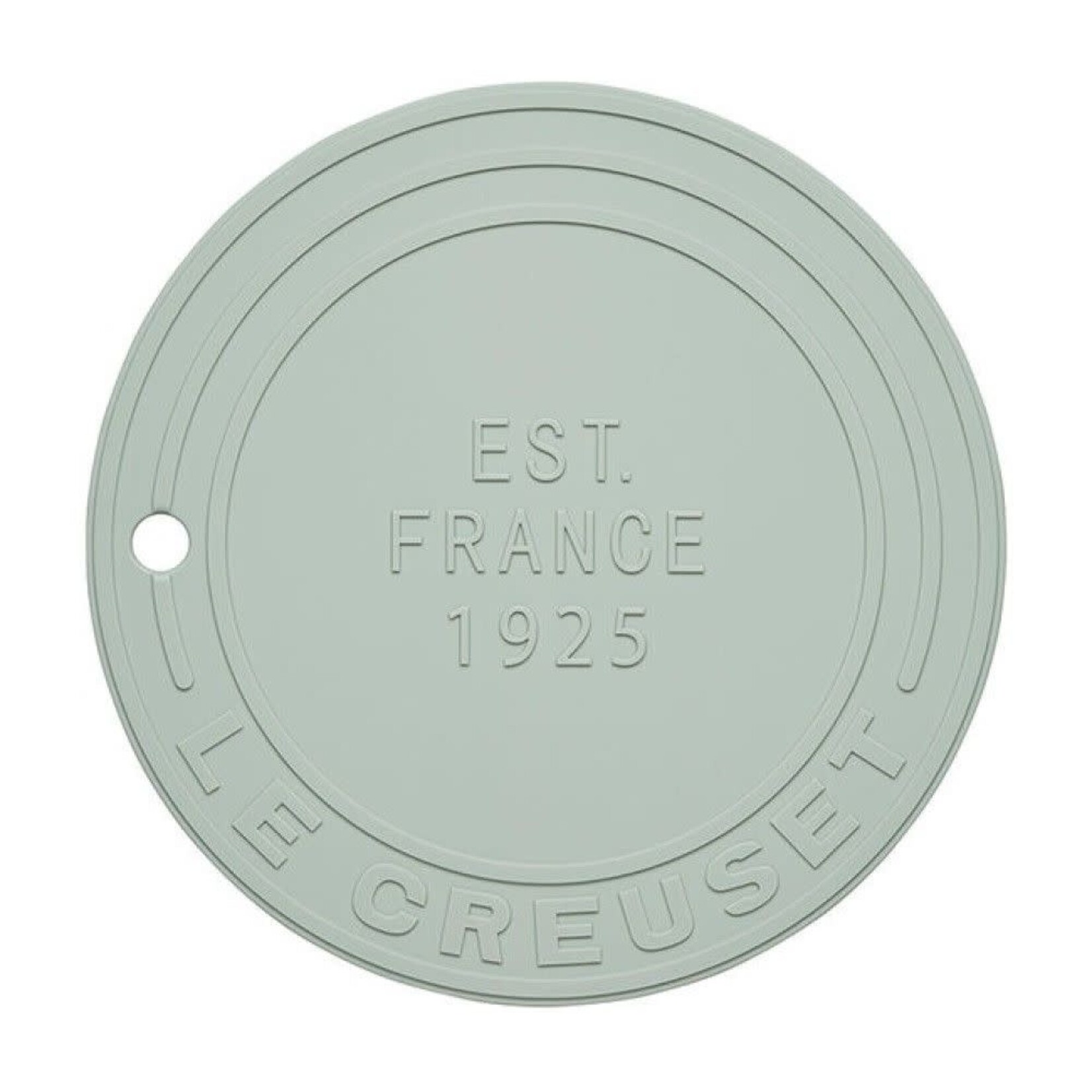 Le Creuset Silicone Trivet (est. 1925) - Sea Salt, 8" diameter | Le Creuset