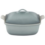 Le Creuset Heritage Deep Covered Rectangular Baker - Sea Salt, 4.5 qt. | Le Creuset