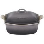 Le Creuset Heritage Deep Covered Rectangular Baker - Oyster, 4.5 qt. | Le Creuset