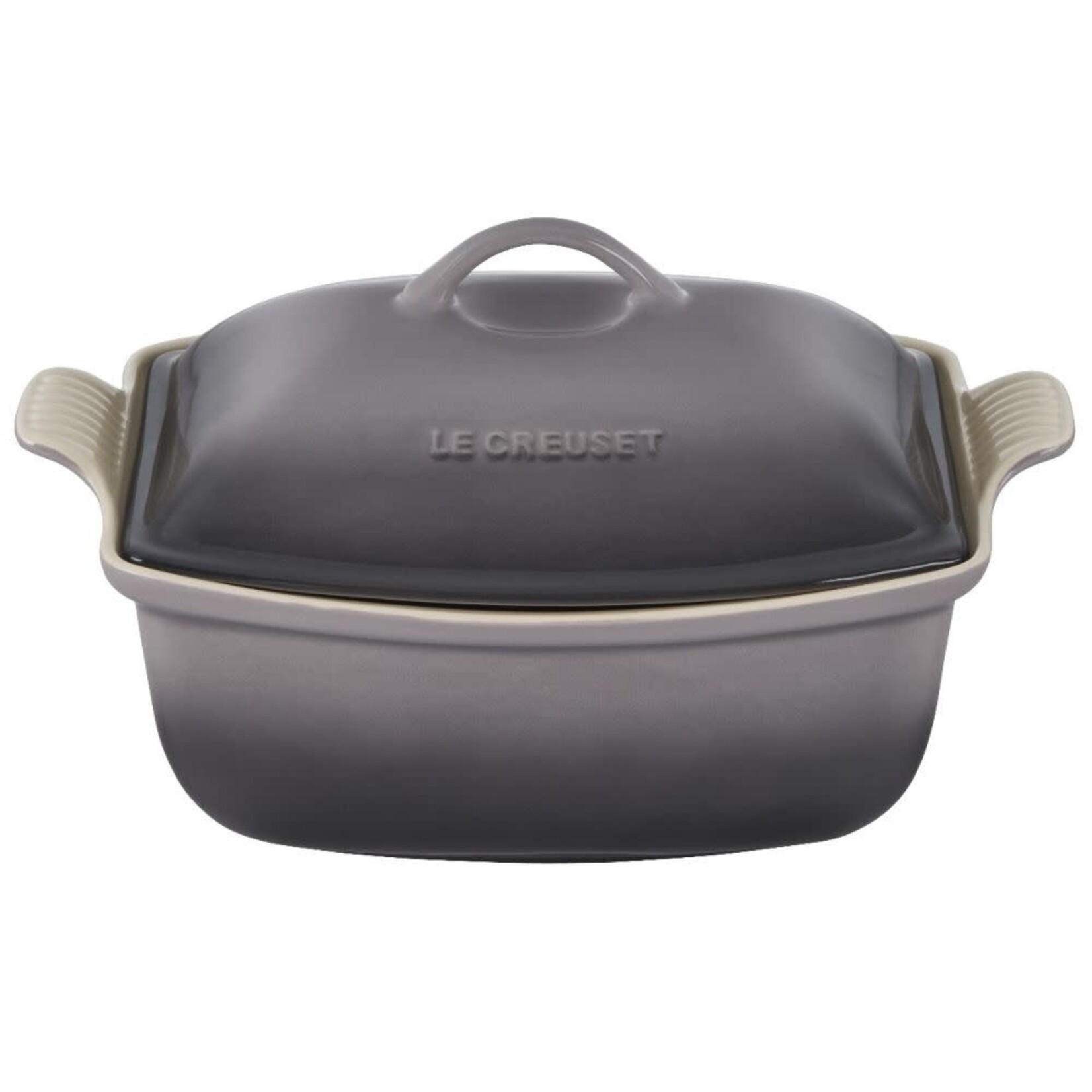 Le Creuset Heritage Deep Covered Rectangular Baker - Oyster, 4.5 qt. | Le Creuset