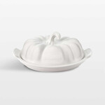Le Creuset Butter Dish White 8.3" x 5.6" x 3.7" Pumpkin | Le Creuset