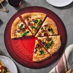 Le Creuset Oyster 15" Round Pizza Stone 15 in | Le Creuset