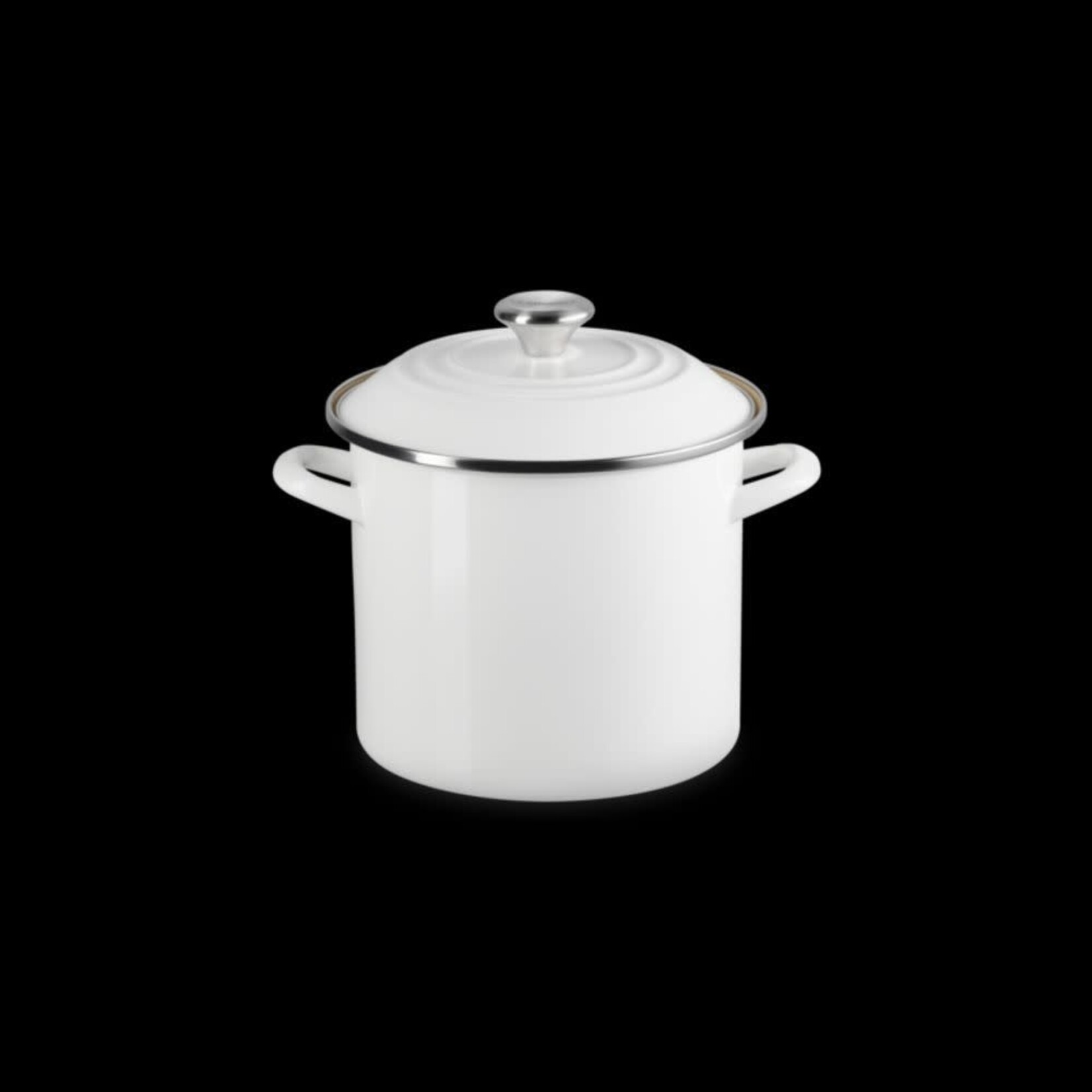 Le Creuset Stockpot - White, 8 qt. | Le Creuset