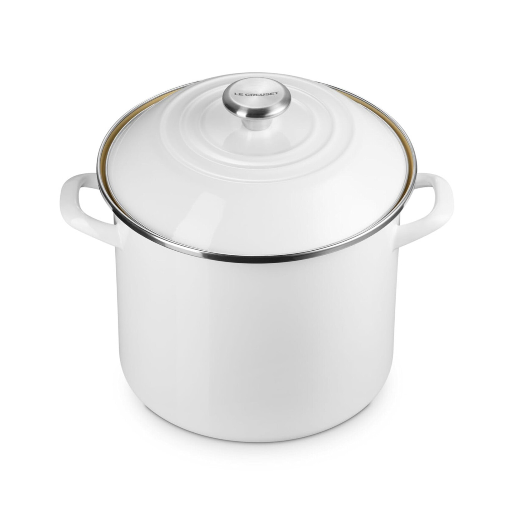 Le Creuset Stockpot - White, 10 qt. | Le Creuset