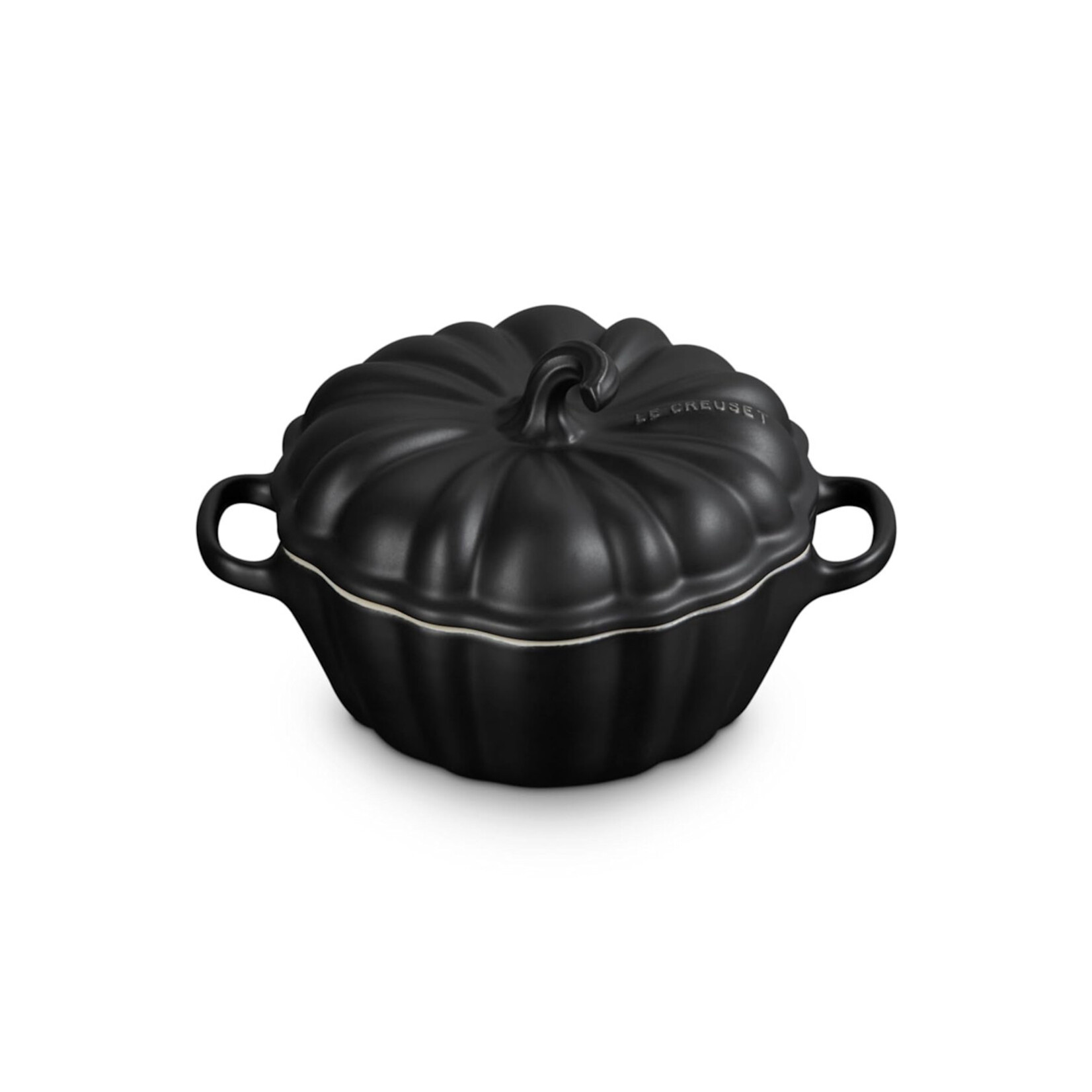 Le Creuset Figural Pumpkin Petite Cocotte - Licorice, 12 oz. | Le Creuset