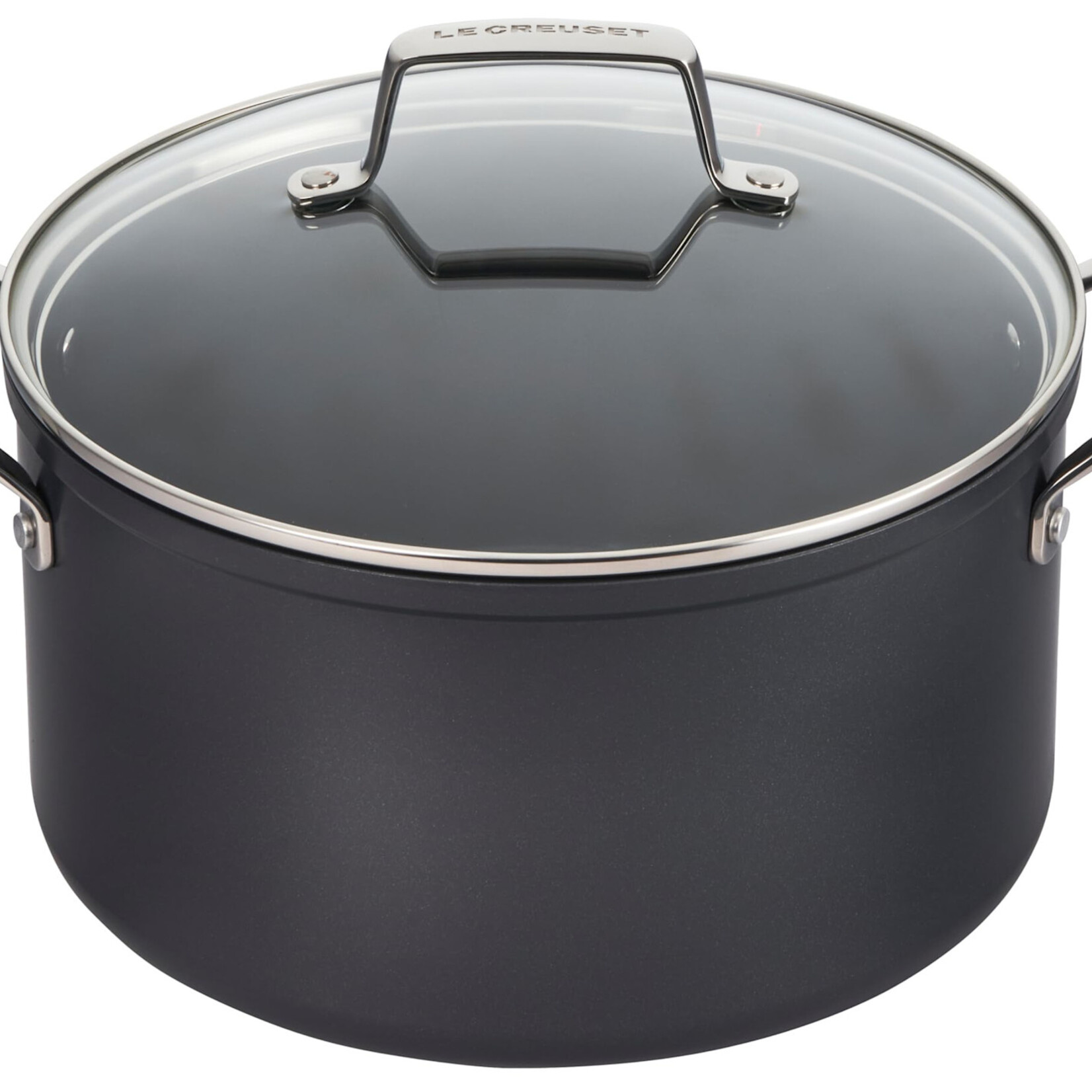 Le Creuset Essential Non-Stick Ceramic Stockpot with Glass Lid 6.3 Qt, 6.3 qt. | Le Creuset