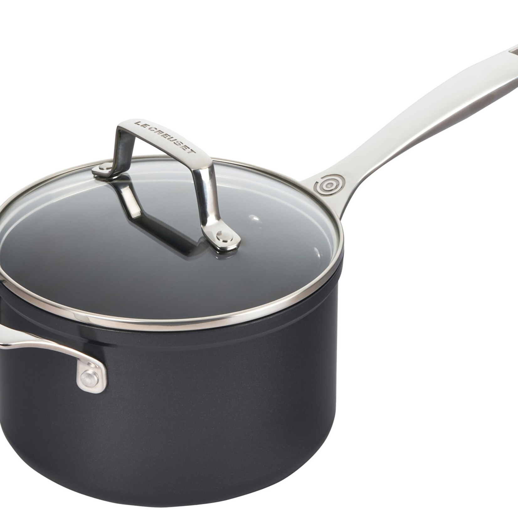 Le Creuset Essential Non-Stick Ceramic Saucepan with Glass Lid 3 Qt, 3 qt. | Le Creuset