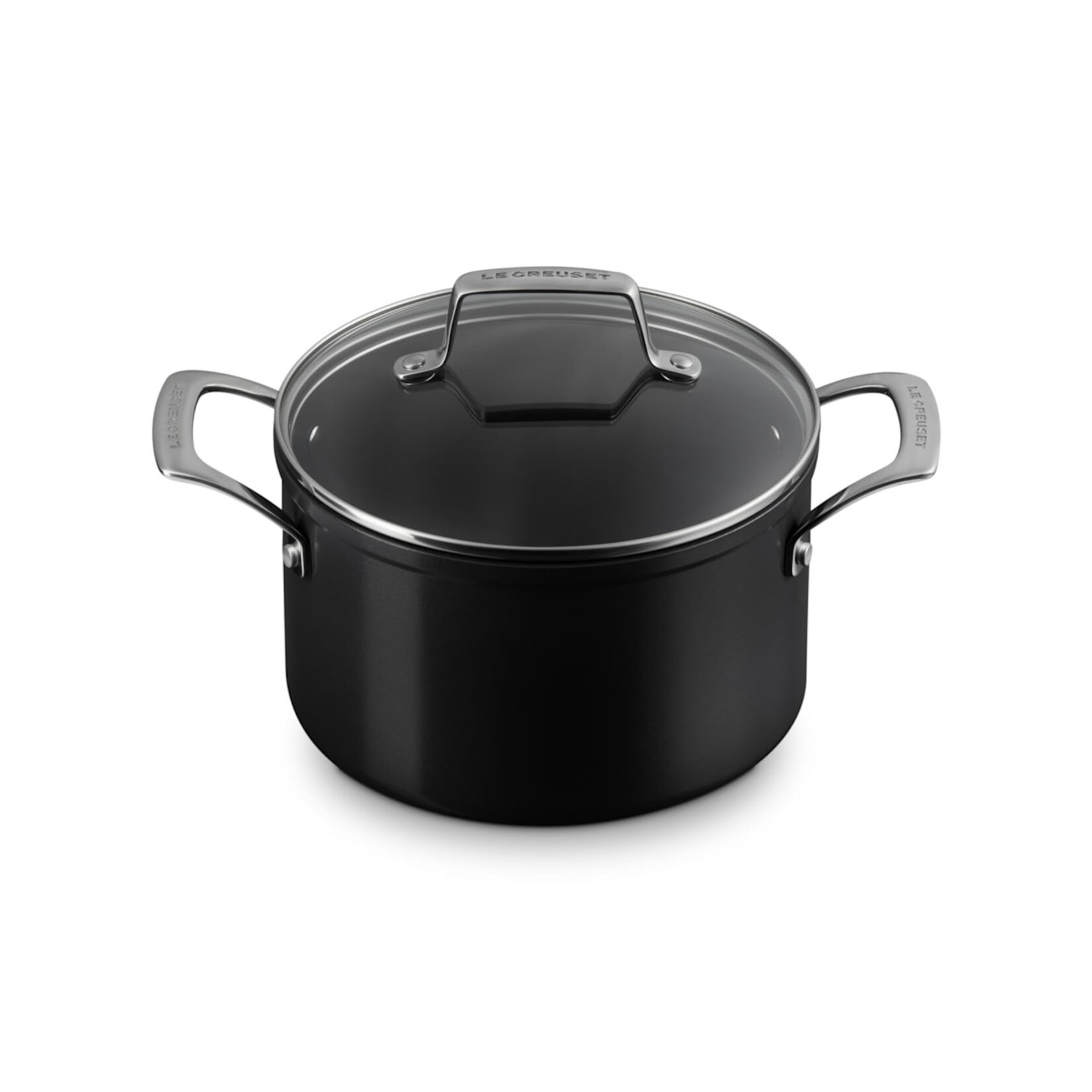 Le Creuset Essential Non-stick Ceramic Stockpot with Glass Lid 4 qt. | Le Creuset