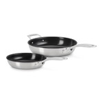 Le Creuset Set of 2 Essential Ss Ns 9.5 In 11 In Fy Pan  | Le Creuset