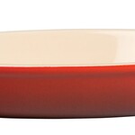 Le Creuset 6 oz. (6.5") Heritage Oval Au GratinDish - Cerise  | Le Creuset