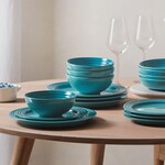 Le Creuset Set of (4) 10.5" Dinner Plates - Caribbean | Le Creuset