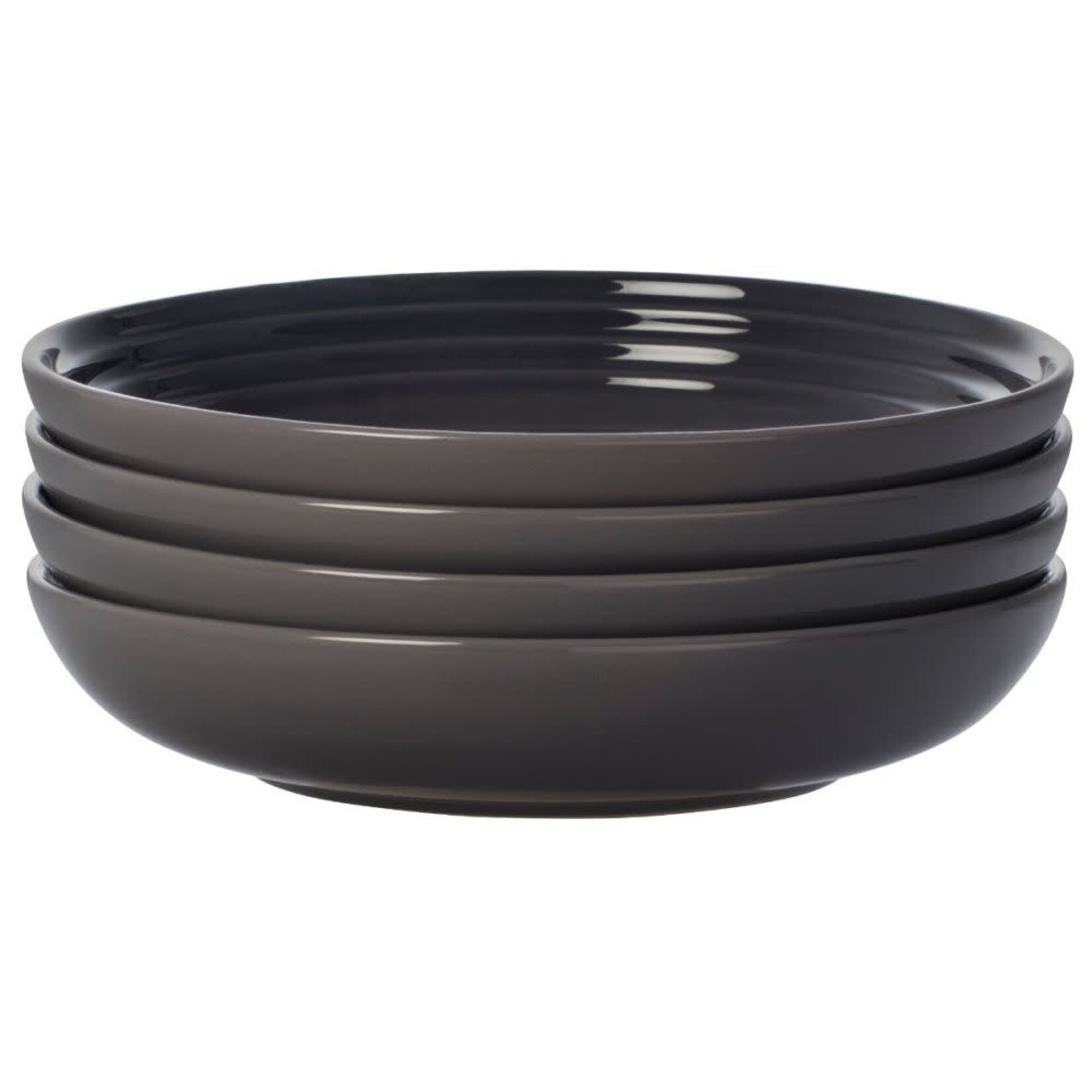 Le Creuset Set of (4) 8.5" Pasta Bowls - Oyster - 8.5" | Le Creuset