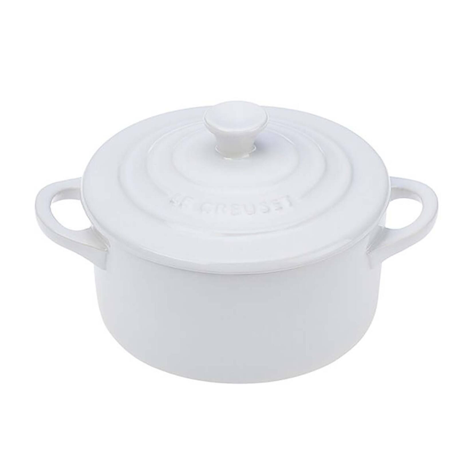 Le Creuset Mini Round Cocotte - Oyster, 14 oz. | Le Creuset
