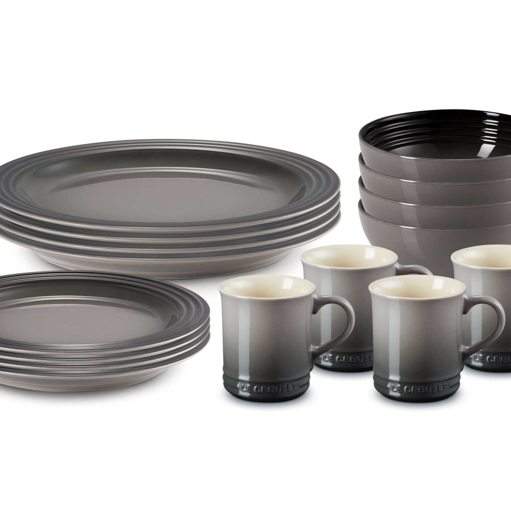 Le Creuset 16PC Dinnerware Set - Oyster | Le Creuset
