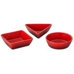 Le Creuset Set of 3 Tapas Dishes - Cerise | Le Creuset