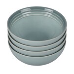 Le Creuset Set of (4) 22 oz. Soup Bowls - Sea Salt, 22 oz. (6.25") | Le Creuset