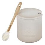Le Creuset Signature Honey Pot w/ Dipper - Meringue, 14 oz. | Le Creuset