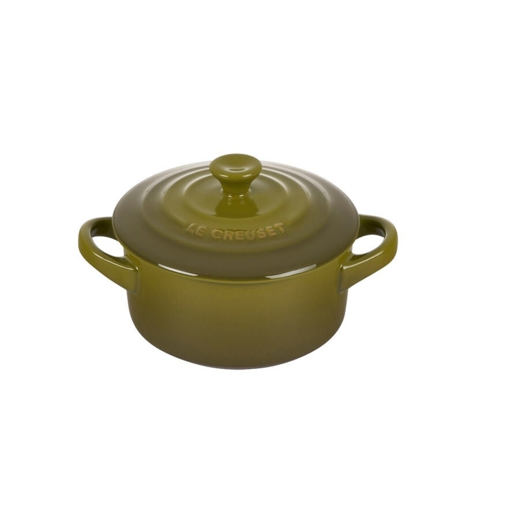 Le Creuset Mini Round Cocotte - Olive, 8 oz. | Le Creuset
