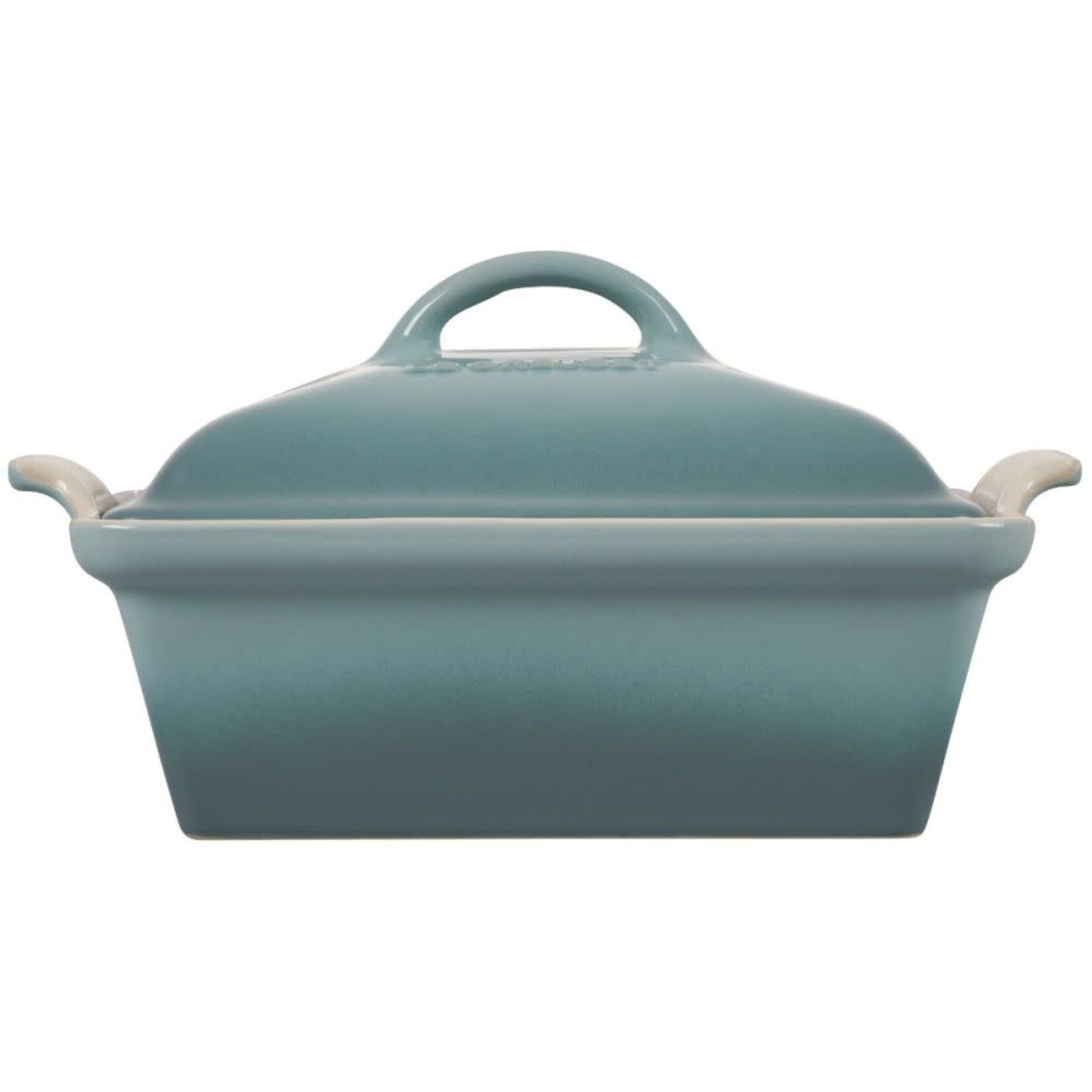 Le Creuset Heritage Covered Square Casserole - Sea Salt, 2.5 qt. (9") | Le Creuset