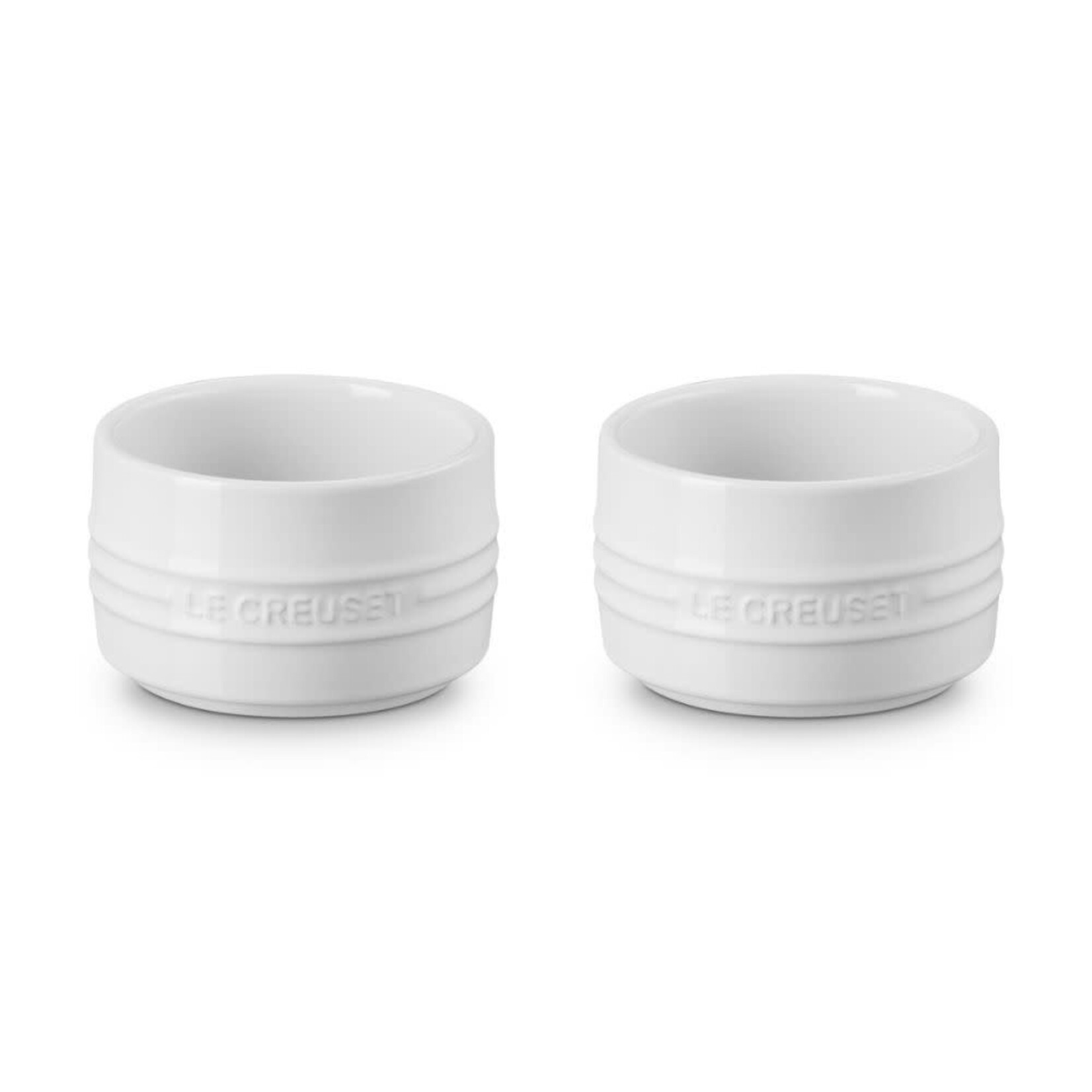 Le Creuset Straight Walled Ramekin- White  | Le Creuset