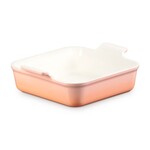 Le Creuset Heritage Square Dish - Peche, 3 qt. (9") | Le Creuset