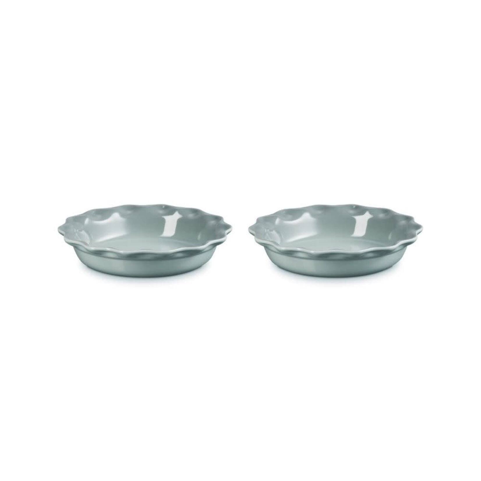 Le Creuset Set of 2 Heritage Pie Dishes - Sea Salt | Le Creuset