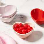 Le Creuset Mini Heart Bowls Set of 4 - White | Le Creuset