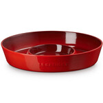 Le Creuset Chip and Dip Platter - Cerise, 13" | Le Creuset
