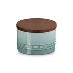Le Creuset Canister with Wood Lid - Sea Salt | Le Creuset