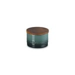 Le Creuset Salt Cellar with Wood Lid - Artichaut, 7 oz. | Le Creuset