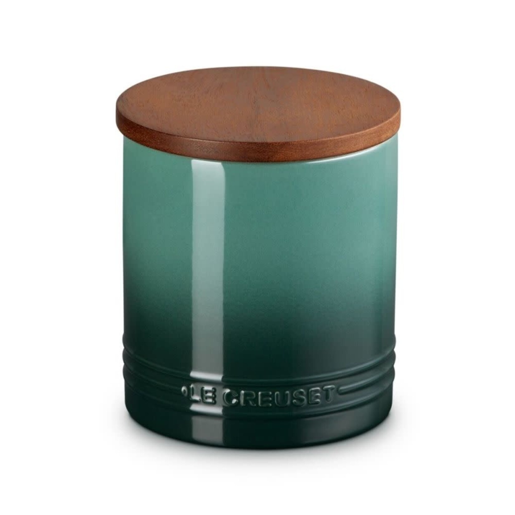 Le Creuset Canister with Wood Lid - Artichaut, 1.2 qt. | Le Creuset
