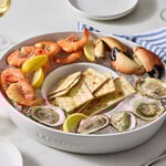 Le Creuset Chip and Dip Platter - Shallot, 13" | Le Creuset