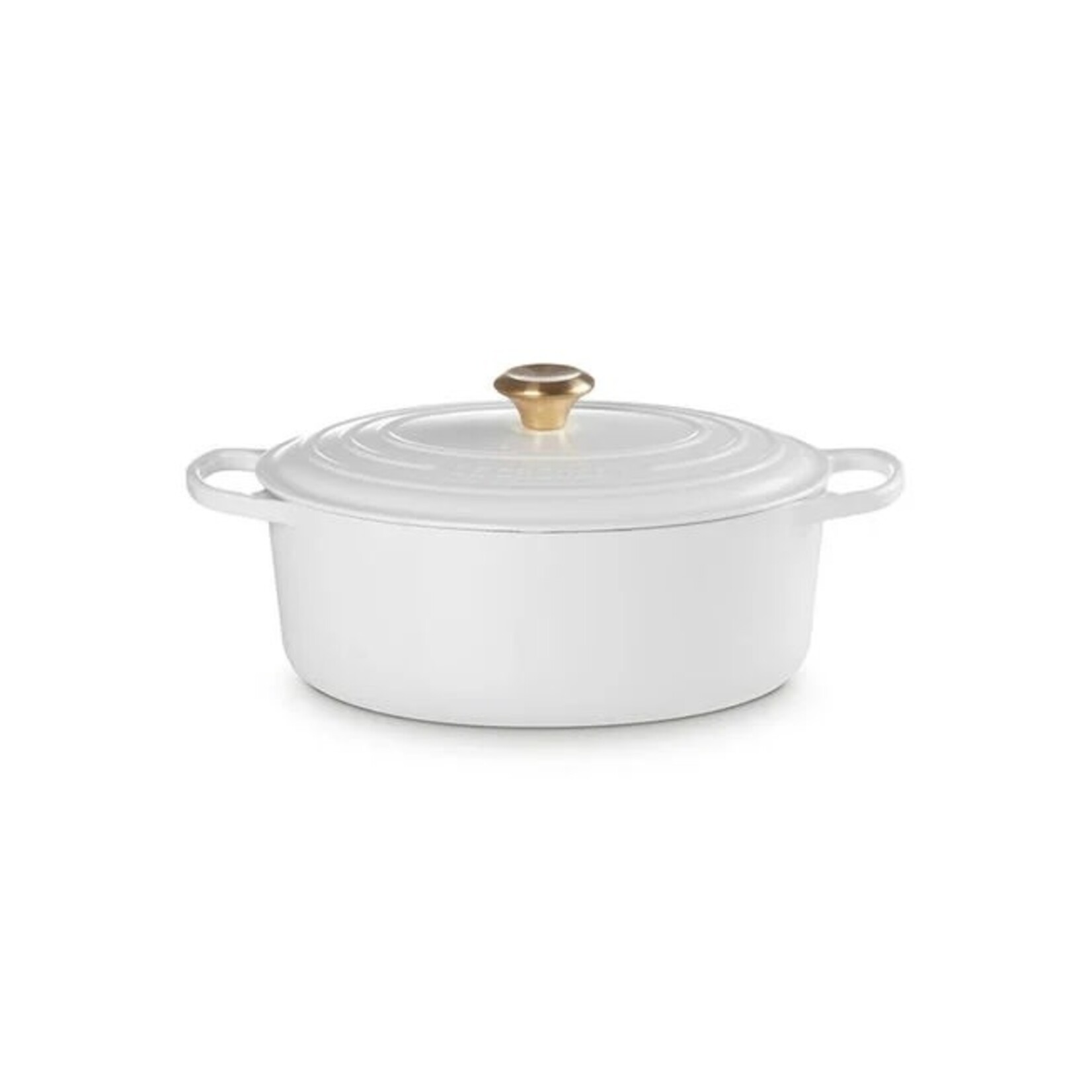 Le Creuset Signature Oval Dutch Oven - White, 6.75 qt. | Le Creuset