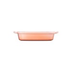 Le Creuset Signature Rectangular Roaster - Peche, 5.25 qt. (11.7" x 16.8") | Le Creuset