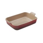 Le Creuset Heritage Rectangular Dish - Cerise, 2.5 qt. (10.5" x 7") | Le Creuset