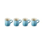 Le Creuset Set of 4 Mugs - Caribbean - e-commerce only, 14 oz. | Le Creuset
