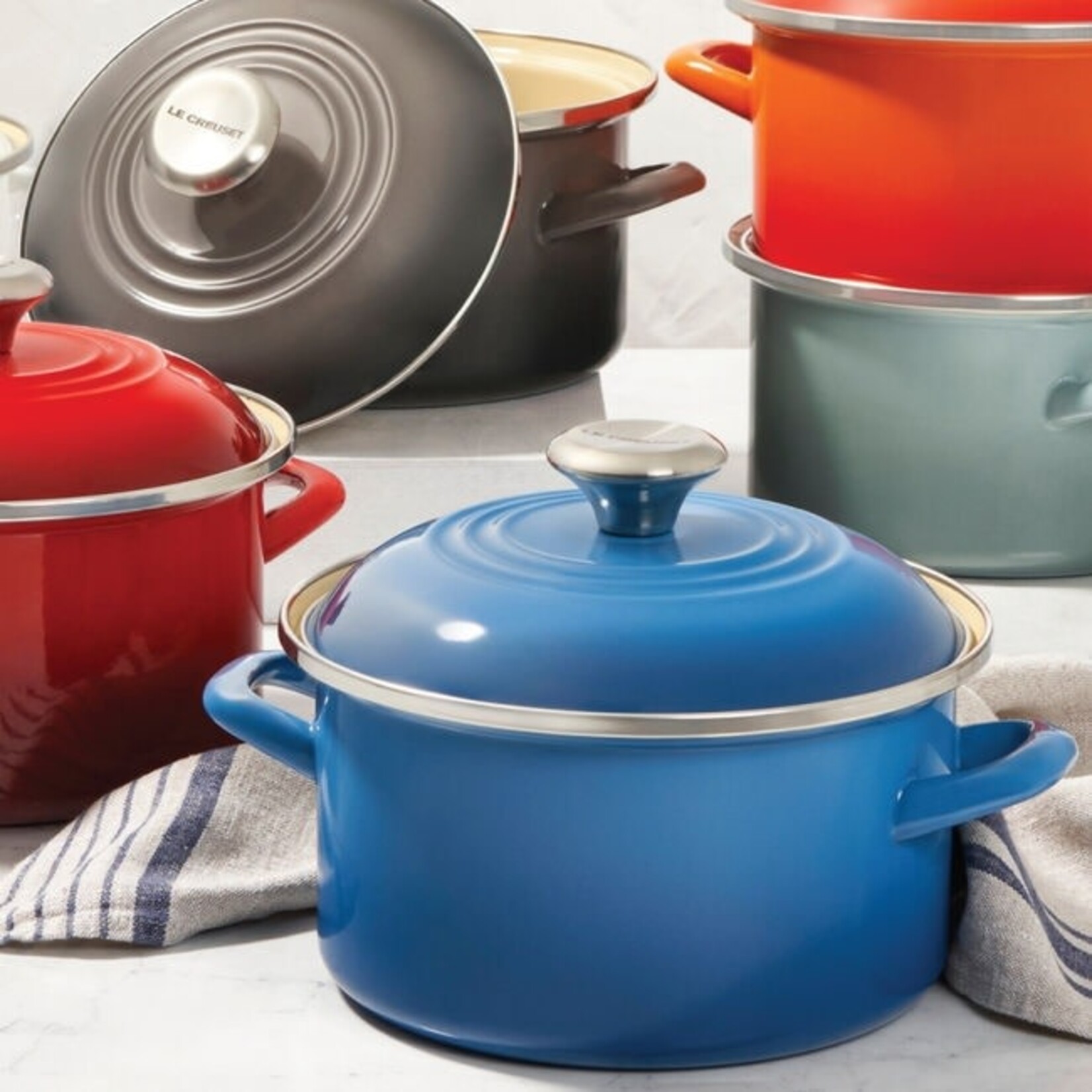 Le Creuset Petite Stockpot - Marseille, 3.8 qt. | Le Creuset