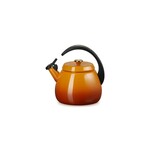 Le Creuset Cloche Kettle - Persimmon with Gold Knob, 2.2 qt. | Le Creuset