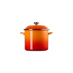 Le Creuset Stockpot with Metal Finishes - Flame, 12 qt. | Le Creuset