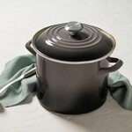 Le Creuset Stockpot with Metal Finishes - Artichaut, 12 qt. | Le Creuset