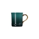 Le Creuset Holly London Mug with Gold Detail - Coastal Blue, 12 oz. | Le Creuset