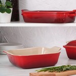 Le Creuset Heritage Square Dish - Cerise, 3 qt. (9") | Le Creuset