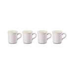 Le Creuset Set of 4 Mugs - White - e-commerce only, 14 oz. | Le Creuset