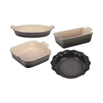 Le Creuset 4 Piece Heritage Bakeware Set - Shallot (9-inch Loaf Pan, 9-inch Pie Dish, 3 qt. Square Baking Dish and  1 3/4qt. Oval Baking Dish) | Le Creuset