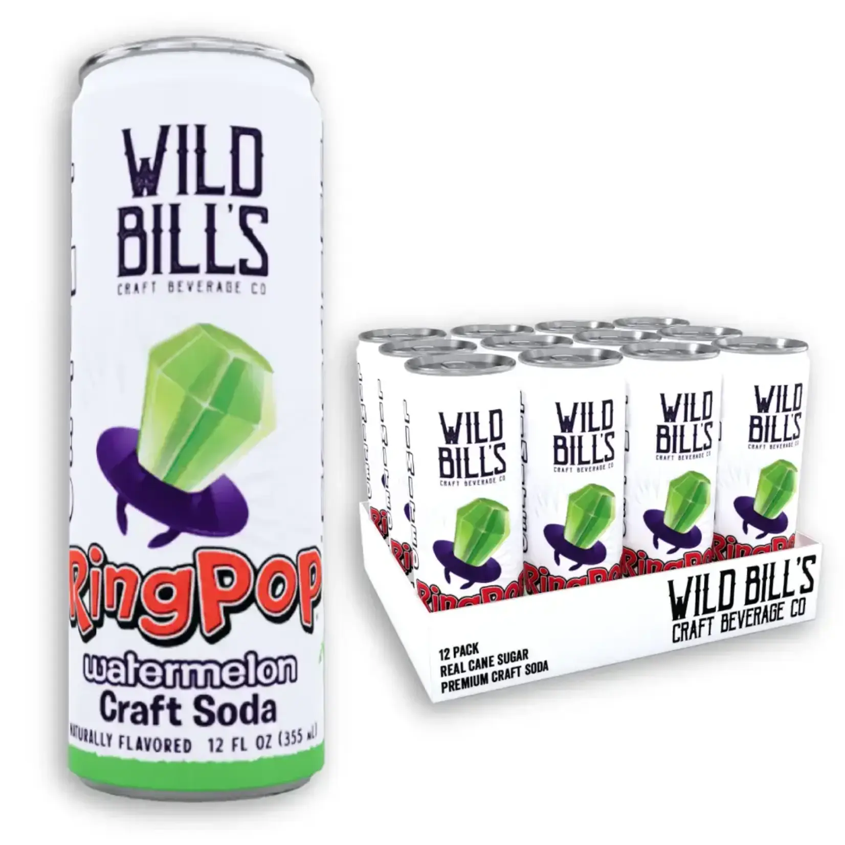 Grandpa Joes Wild Bill's Ring Pop, Watermelon