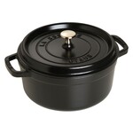 Staub PROMO Staub 4-qt Round Dutch Oven - Black | Staub