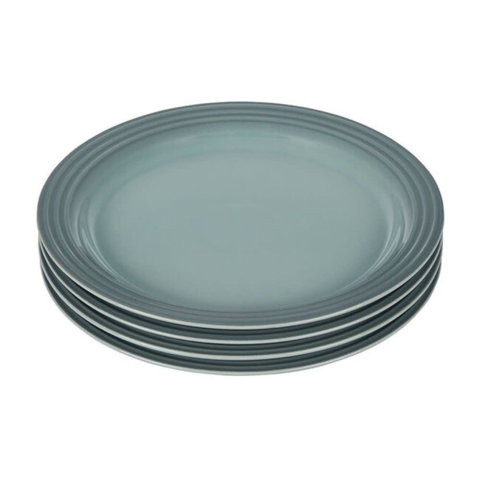 Le Creuset Set of (4) 10.5" Dinner Plates - Sea Salt - 10.5" | Le Creuset