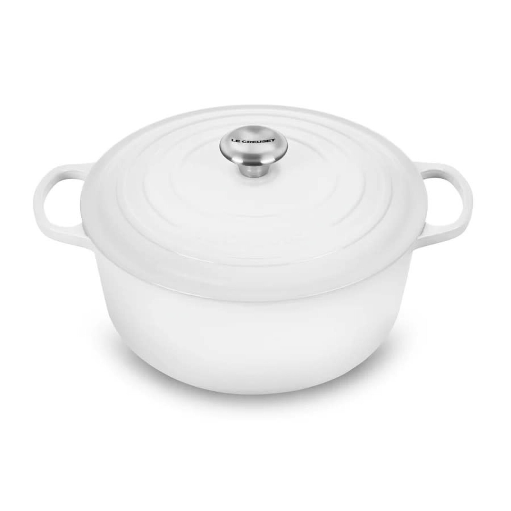 Le Creuset Signature Round Dutch Oven - White, 7.25 qt. | Le Creuset