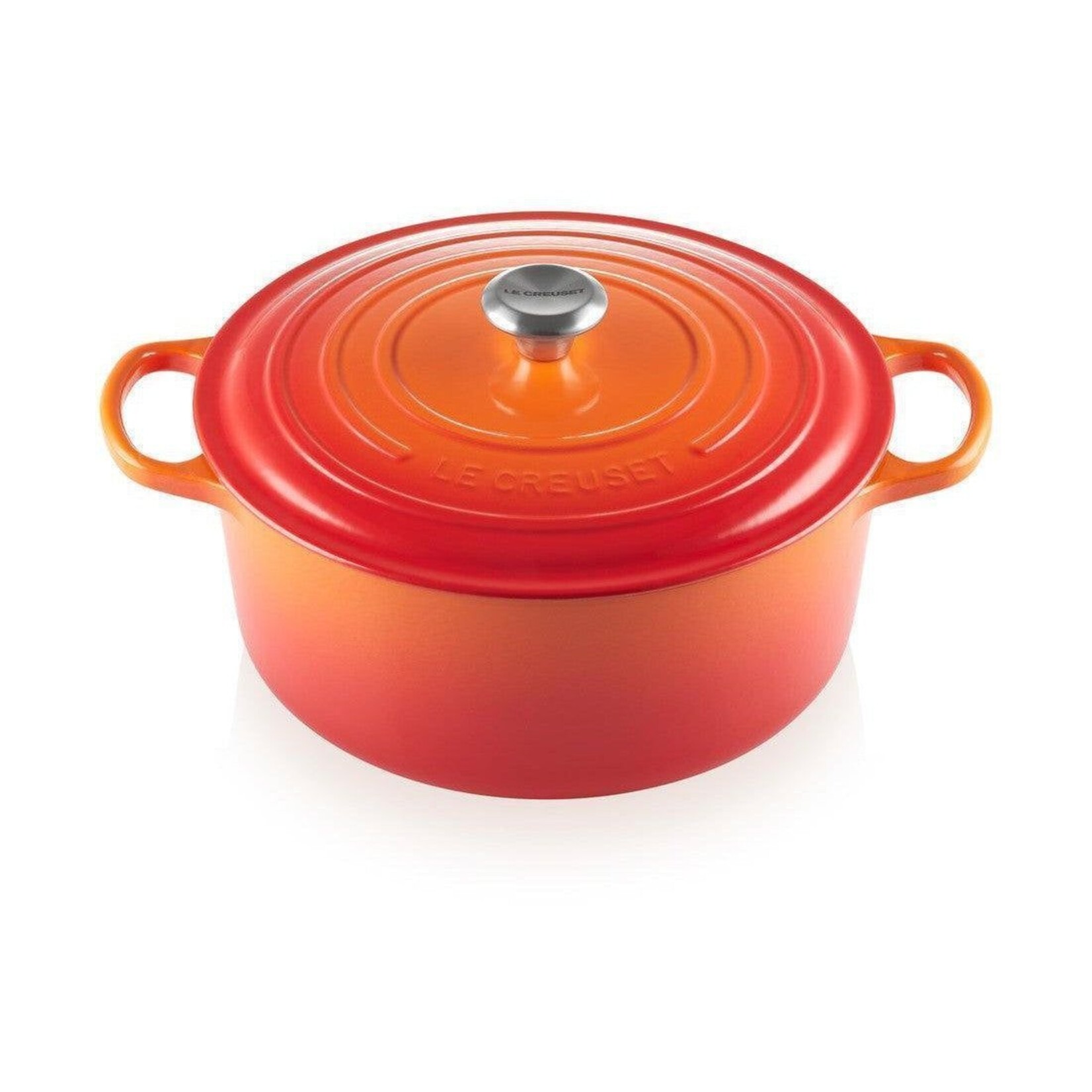 Le Creuset Signature Round Dutch Oven - Flame, 9 qt. | Le Creuset